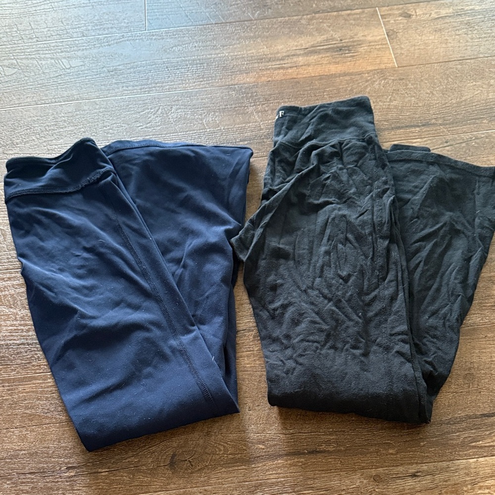 RBX Kids Navy and Black Leggings